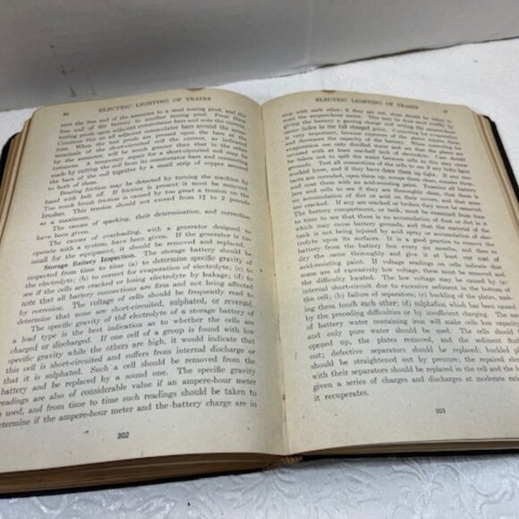 1920 Cyclopedia of Applied Electricity Vol.VI Electric Lighting Car Electro-Chem - Picture 10 of 15